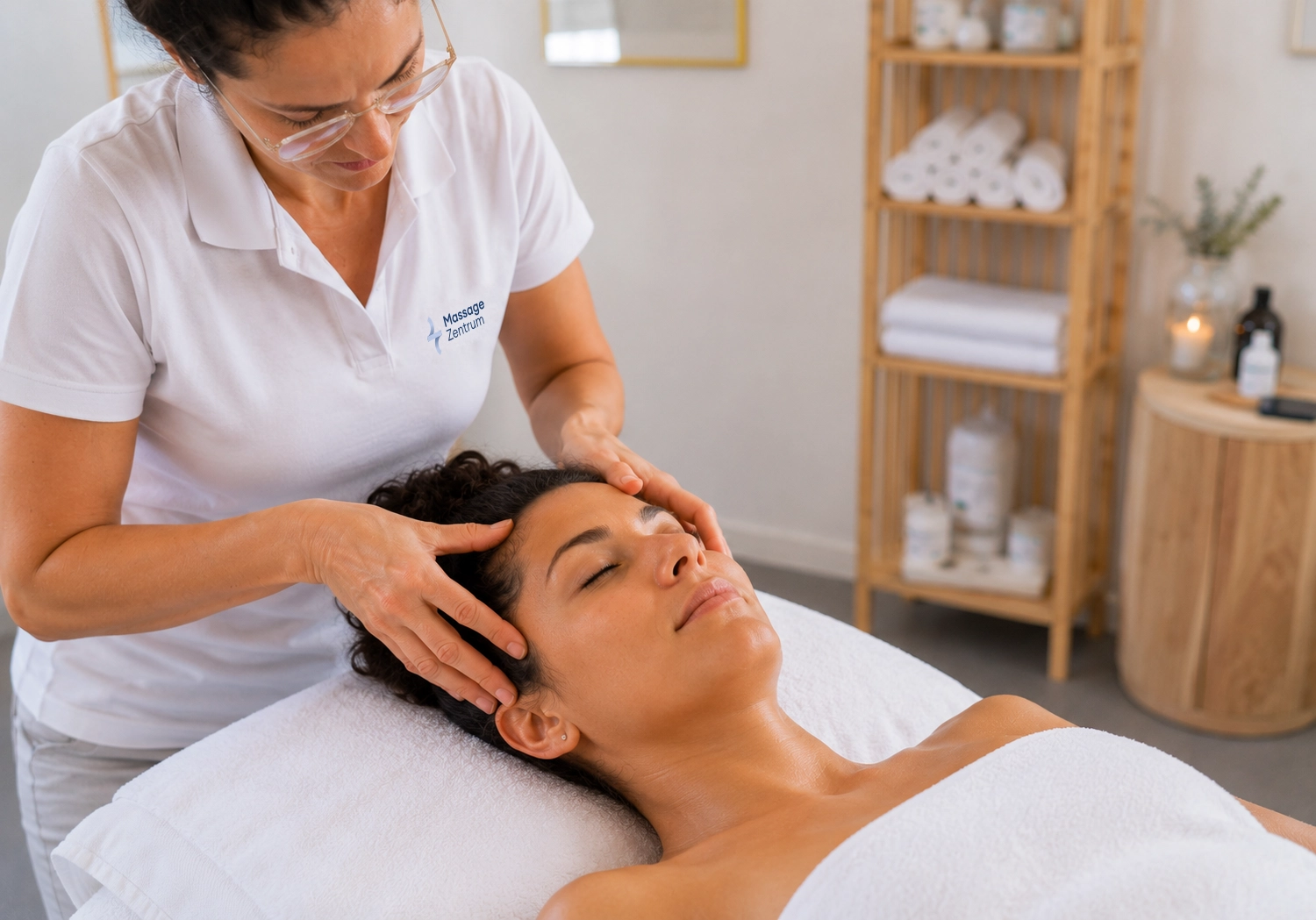 Massage bei Kopfschmerz aus Verspannung im Massage Zentrum Würenlos