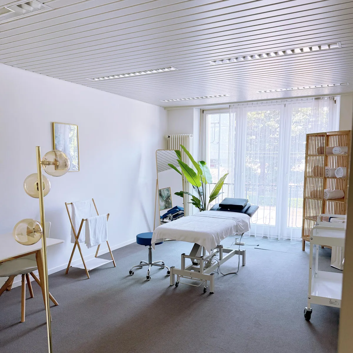 Praxisraum des Massage Zentrum Würenlos